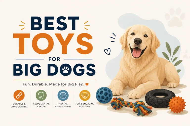 Best Toys for Big Dogs